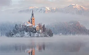 I Photographed Lake Bled On A Fairytale Winter Morning
