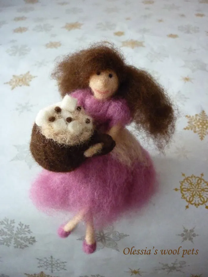 My Fairy With Cup Of Hot Chocolate And Marshmallows And I Wish You A Happy New Year 2016!