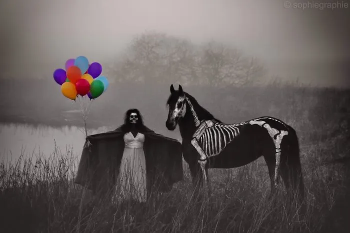 My Girlfriends Makes Scary Horsephotos - Aaahh!