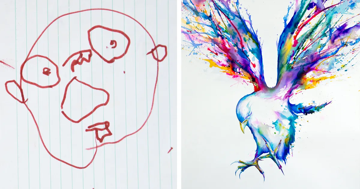 Artist Shows His Progression From 2 Years Old To 28 (Interview)