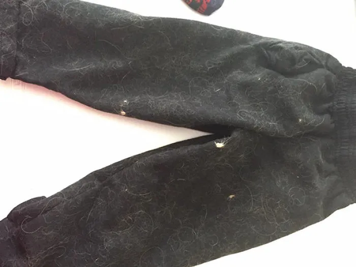 Post Wash Laundry, Ready For The Lint Roller