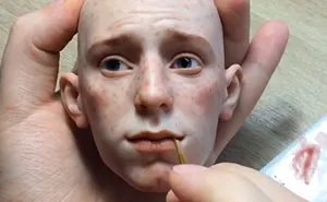 Russian Artist Creates Stunningly Realistic Doll Faces That'll Make Your Skin Crawl