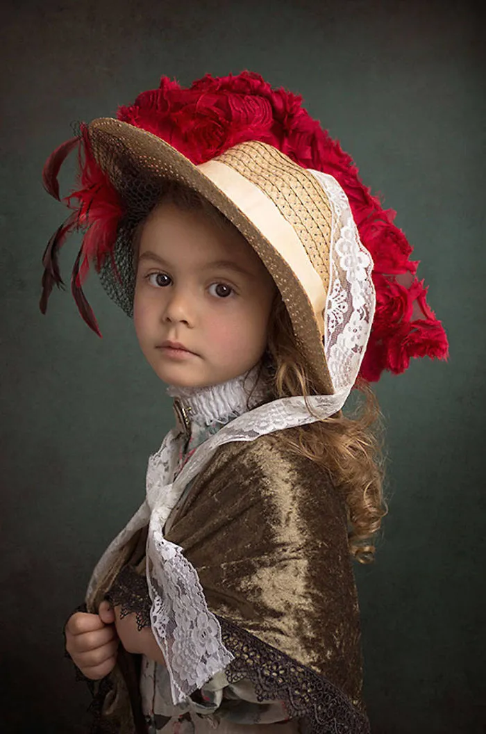 Revisited Classical Paintings With With A 5 Year Old Girl