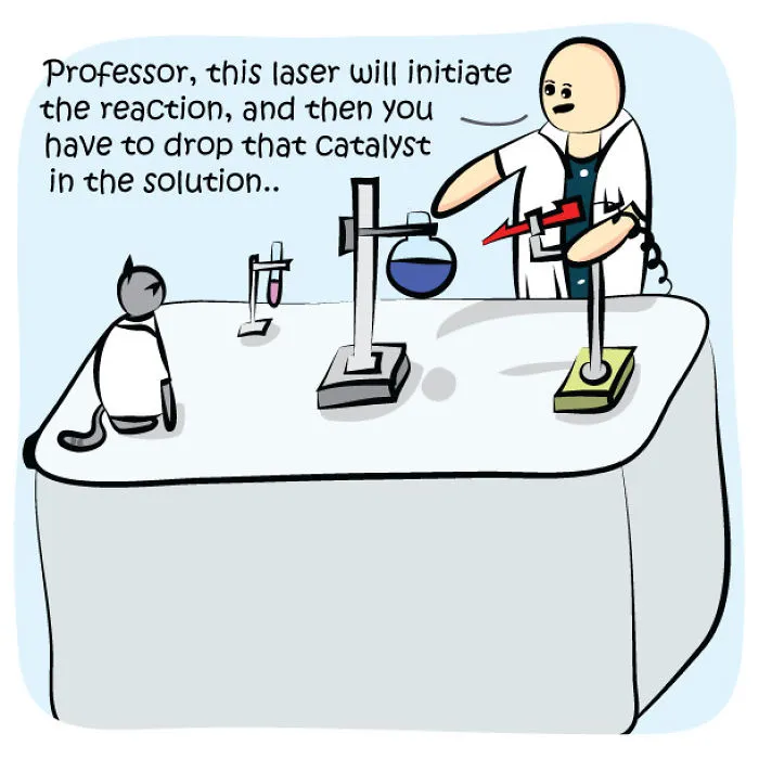 Science Cat - Laser