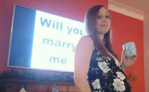 Guy Hides Marriage Proposal In Every Photo With His Girlfriend For Months