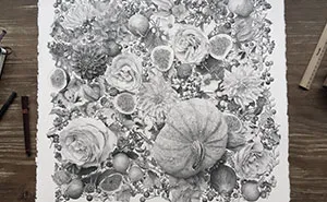 7 Million Dots And 370 Hours Later, I Present My Piece Called 'Autumn'