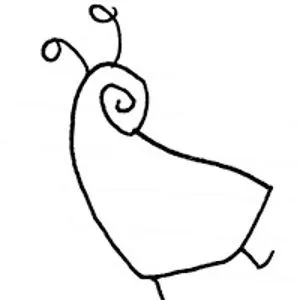 un escargot vide