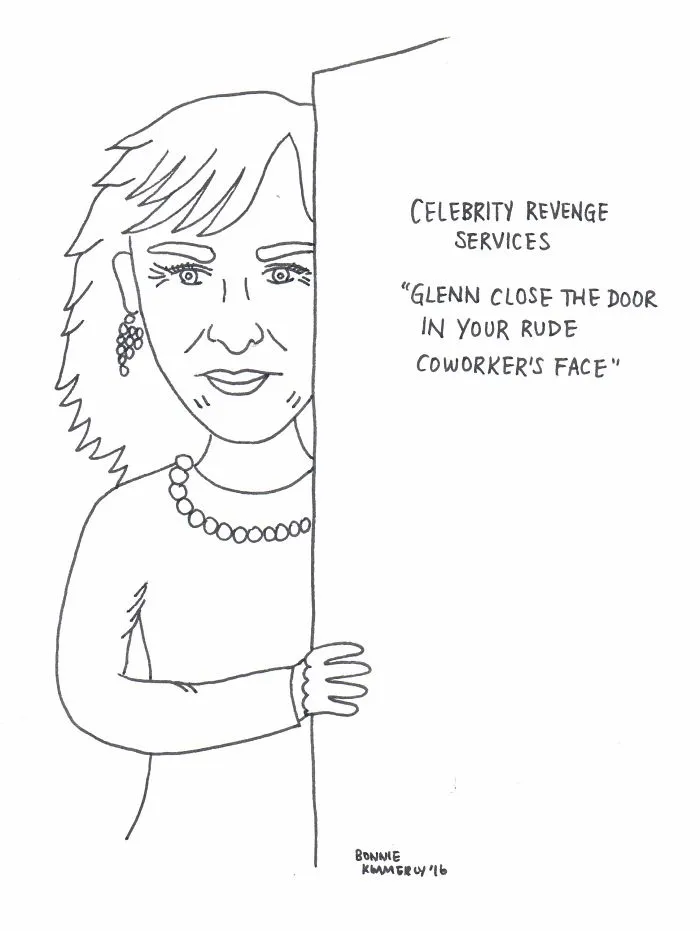 Glenn Close The Door In Your Rude Coworker's Face