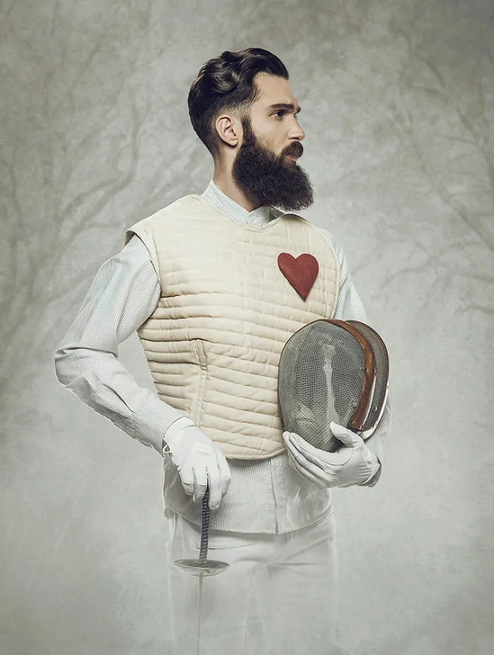 1900's Photography Inspired Series Of Sports Portraits