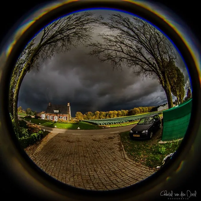 I Capture My Daily Views Through The Fish Eye Lens