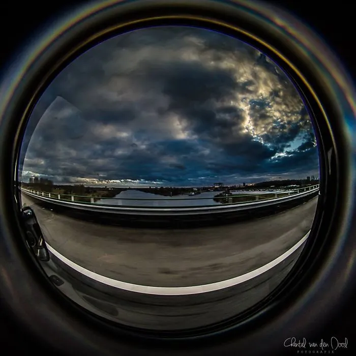 I Capture My Daily Views Through The Fish Eye Lens