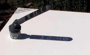 3d-printed Sundial Engineered To Display Time Like A Digital Clock