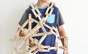 This New Wooden Construction Toy Finally Lets You Do More Than Stack Blocks