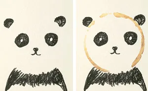 Postcards That Are Only Complete After You Stain It With Coffee