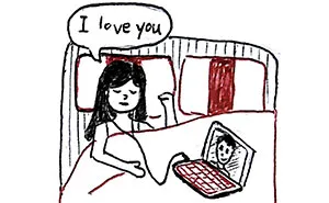 I Draw What It’s Like To Be In A Long Distance Relationship