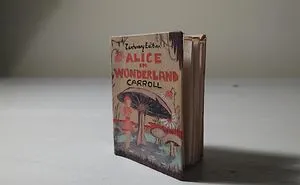 I Made And Hand-painted This Miniature Book For My Current Art Project...