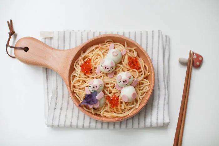 Sleeping Piggies Pasta