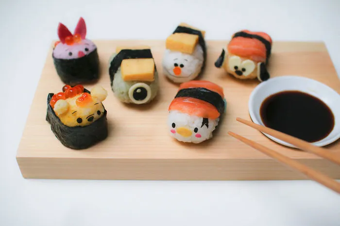 Disney Tsum Tsum Sushi