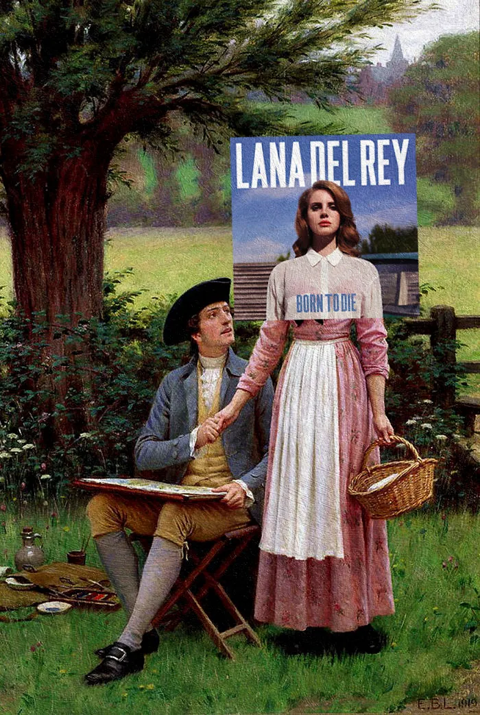 Born To Die By Lana Del Rey + The Lord Of Burleigh By Edmund Blair Leighton