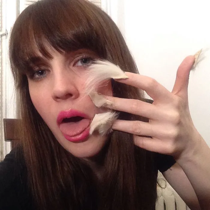 Nailed the wild look