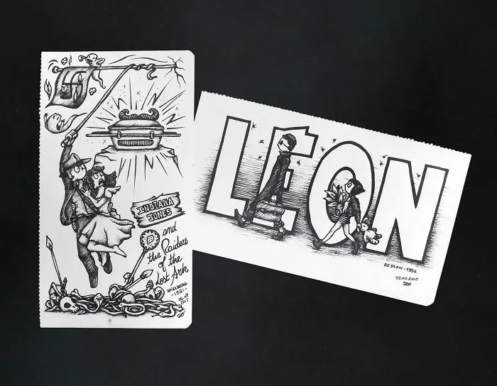 Indiana Jones & The Raiders Of The Lost Ark, Steven Spielberg, 1981 // Léon, Luc Besson, 1994