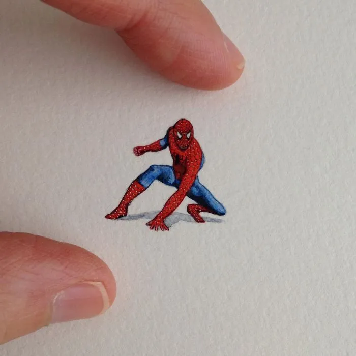 After Becoming A Mom, I Couldn't Find Time To Paint, So I Started Doing One Tiny Drawing A Day