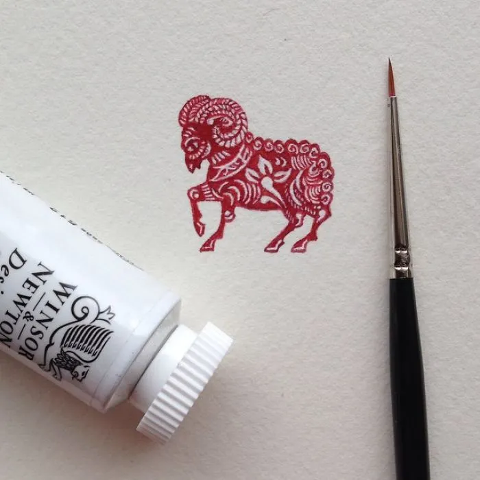 After Becoming A Mom, I Couldn't Find Time To Paint, So I Started Doing One Tiny Drawing A Day