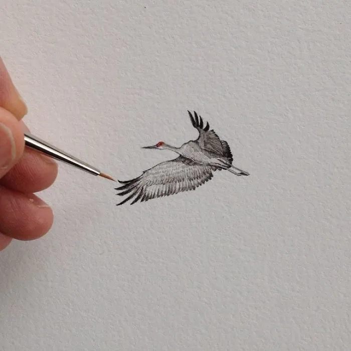 After Becoming A Mom, I Couldn't Find Time To Paint, So I Started Doing One Tiny Drawing A Day