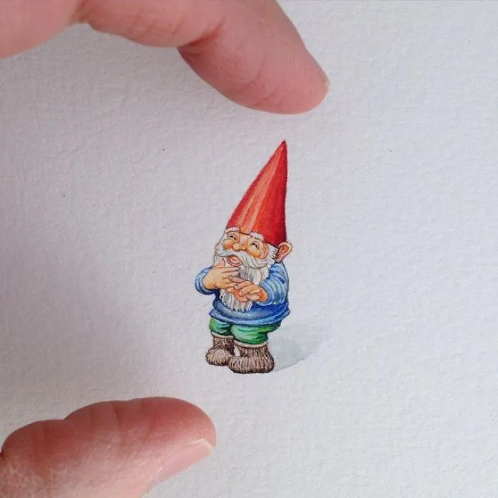 After Becoming A Mom, I Couldn't Find Time To Paint, So I Started Doing One Tiny Drawing A Day