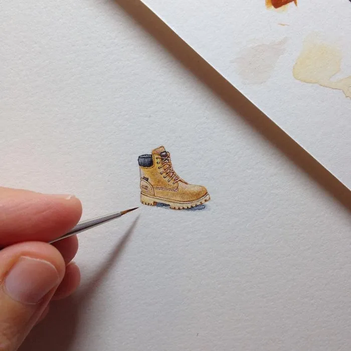 After Becoming A Mom, I Couldn't Find Time To Paint, So I Started Doing One Tiny Drawing A Day