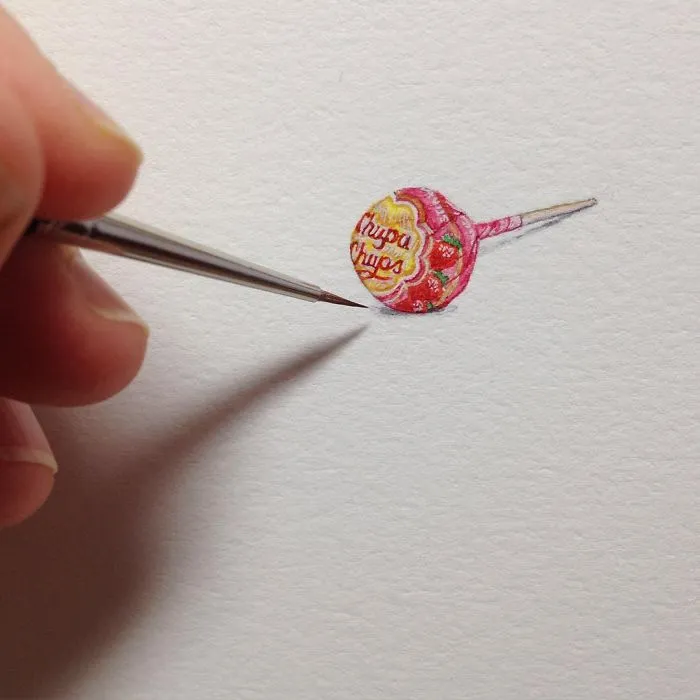 After Becoming A Mom, I Couldn't Find Time To Paint, So I Started Doing One Tiny Drawing A Day
