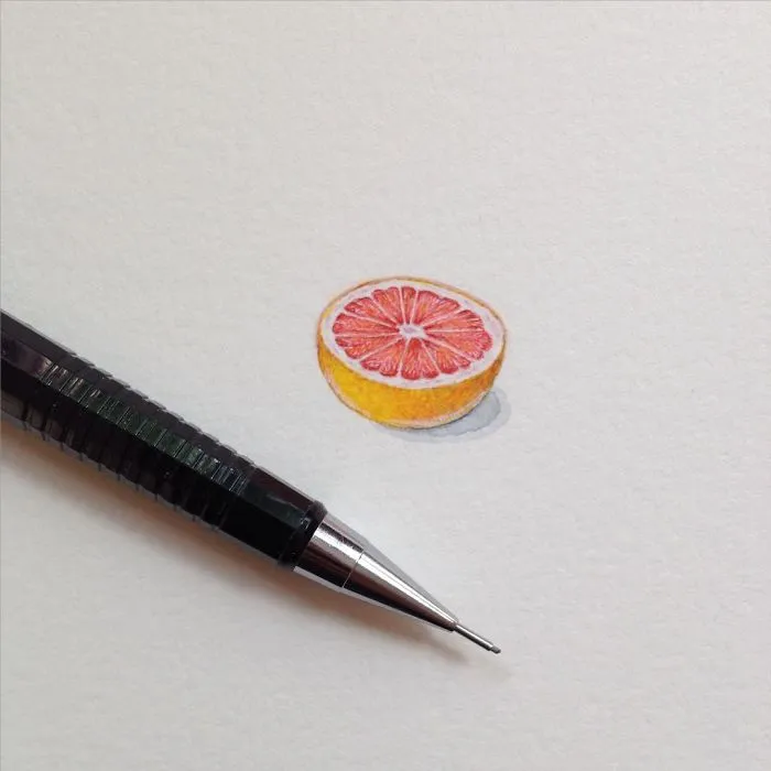 After Becoming A Mom, I Couldn't Find Time To Paint, So I Started Doing One Tiny Drawing A Day