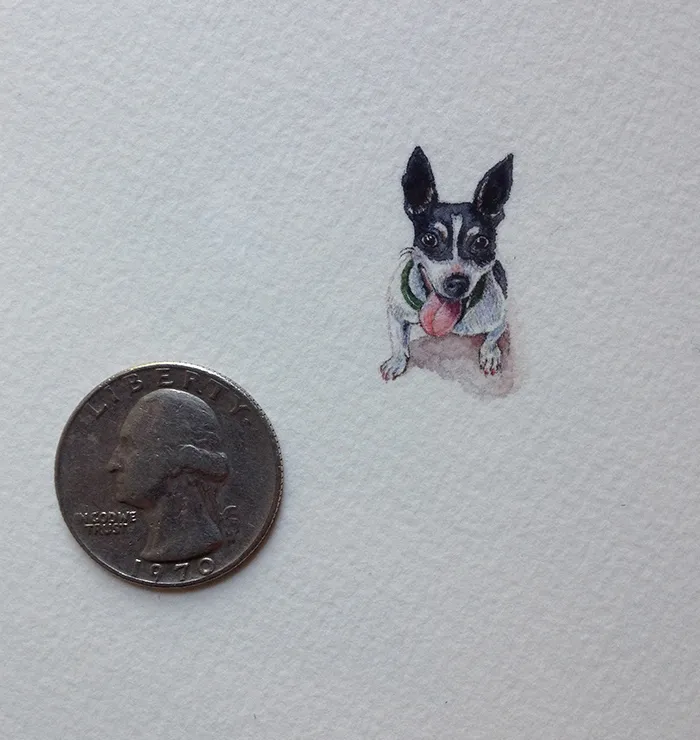 After Becoming A Mom, I Couldn't Find Time To Paint, So I Started Doing One Tiny Drawing A Day
