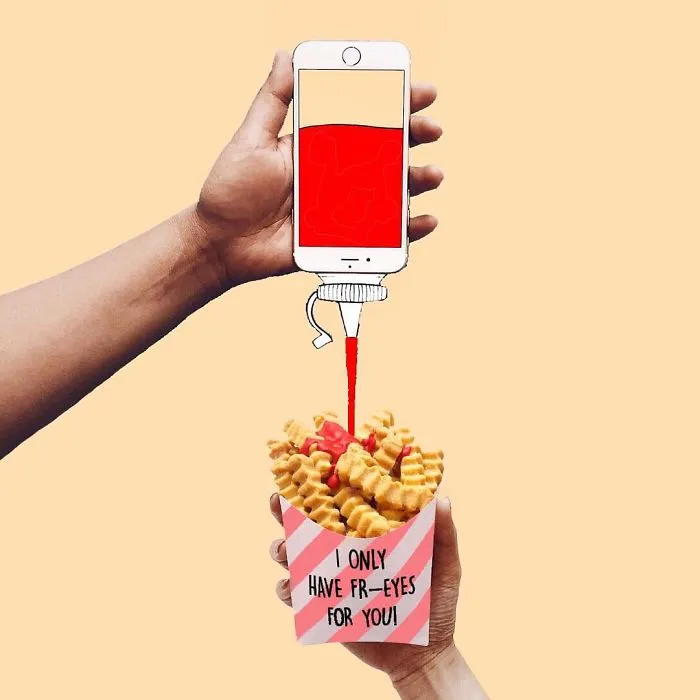 I Create Fun Scenes Using My Iphone And Some Paper