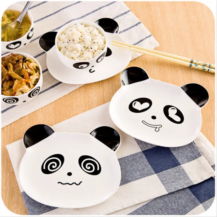 Panda Ceramic Plate