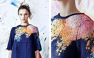 We Spent Up To 100 Hours Embroidering Paint On Clothing