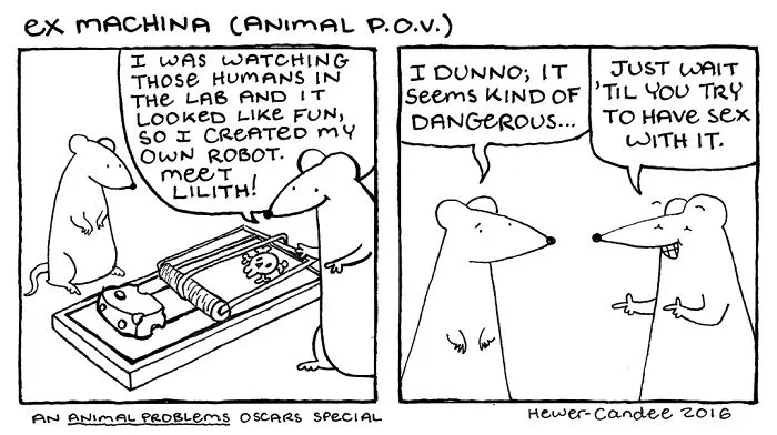 Mouse Is Inspired By The Scientist In Ex Machina