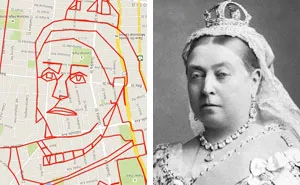 Artist Draws World's Largest Doodles By Riding His Bike With GPS