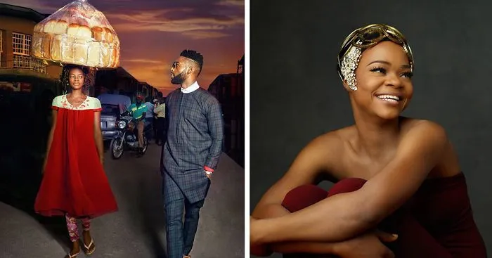 Nigerian Bread Seller Accidentally Photobombs Popstar And Gets Modeling Contract