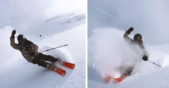 Skier Swings An iPhone 6 Around His Head For A Matrix-like "Bullet Time" Effect