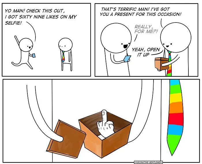 My Comics Hilariously Exaggerate Our Lives