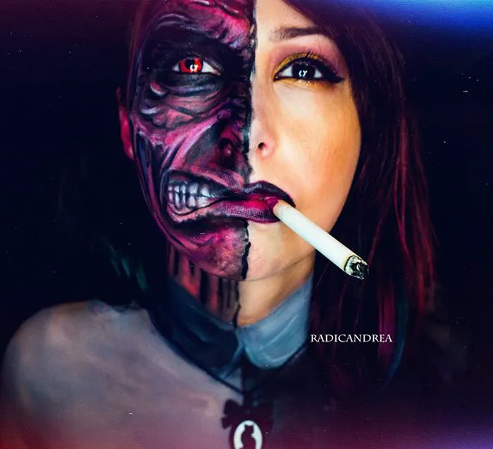 Makeup Artist Turns Herself Into Creepy Monsters That'll Give You Nightmares
