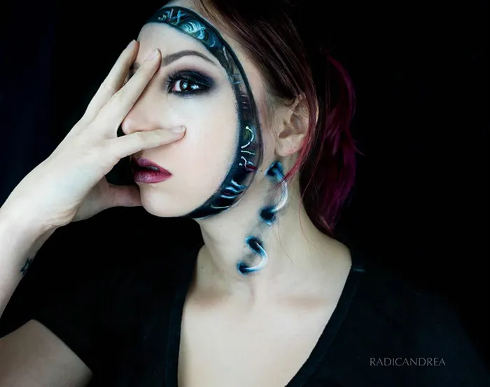 Makeup Artist Turns Herself Into Creepy Monsters That'll Give You Nightmares