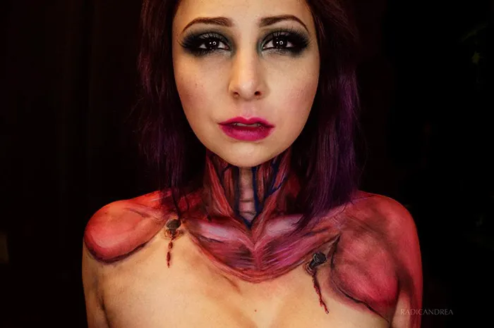 Makeup Artist Turns Herself Into Creepy Monsters That'll Give You Nightmares