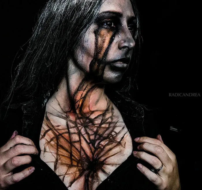 Makeup Artist Turns Herself Into Creepy Monsters That'll Give You Nightmares