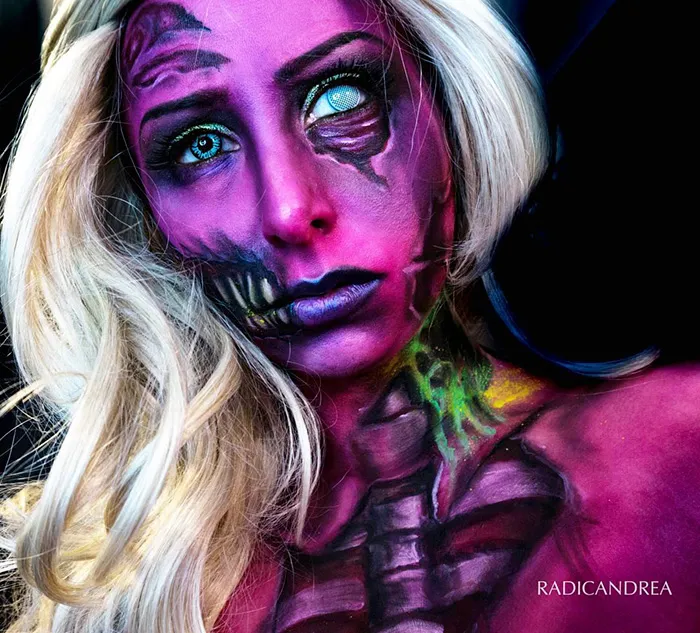 Makeup Artist Turns Herself Into Creepy Monsters That'll Give You Nightmares
