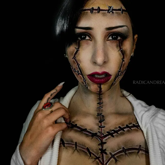 Makeup Artist Turns Herself Into Creepy Monsters That'll Give You Nightmares