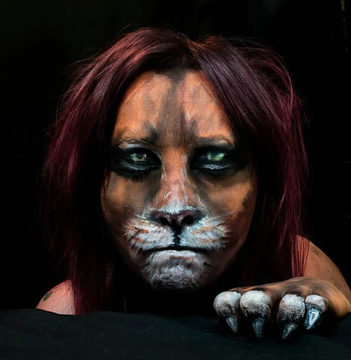 Makeup Artist Turns Herself Into Creepy Monsters That'll Give You Nightmares