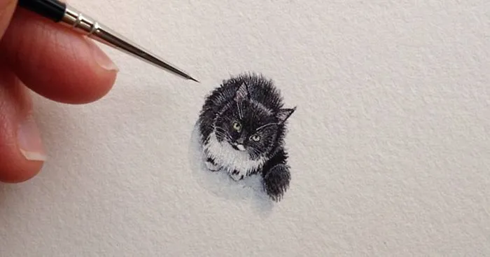 After Becoming A Mom, I Couldn't Find Time To Paint, So I Started Doing One Tiny Drawing A Day