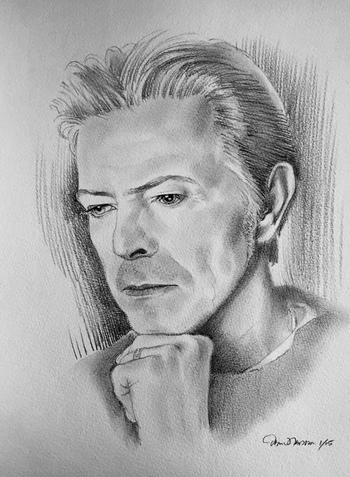 David Bowie Tribute Portrait